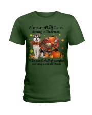 Alaskan Malamute-CS3356-Smell Autumn Ladies T-Shirt tile
