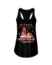 Rough Collie-CS3858-Kinda Girl-V3 Ladies Flowy Tank tile