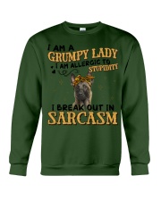 Belgian Shepherd-CS2949-Grumpy Lady Crewneck Sweatshirt tile