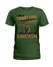 Belgian Shepherd-CS2949-Grumpy Lady Ladies T-Shirt tile