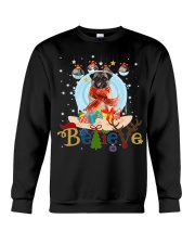 Pug 1-CS4082-Believe-V2 Crewneck Sweatshirt tile