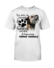 Border Terrier-02-CS1389-My Hardest Classic T-Shirt front