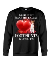 Basenji-DN2037-Footprints-V2 Crewneck Sweatshirt tile