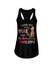 Poodle Crossbreed-CS3532-You Make Me Ladies Flowy Tank tile
