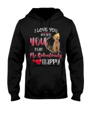 Poodle Crossbreed-CS3532-You Make Me Hooded Sweatshirt tile