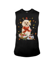 Morkie-CS3784-Autumn Dog-V5 Sleeveless Tee tile