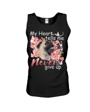 Pug-CS3867-Never Give Up Unisex Tank tile