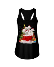 Bichon-Christmas-V12 Ladies Flowy Tank tile
