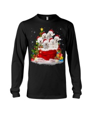 Bichon-Christmas-V12 Long Sleeve Tee tile