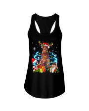 Irish Setter-CS3808-Christmas Dog-V21 Ladies Flowy Tank tile