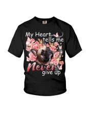 French Bulldog-02-CS3867-Never Give Up Youth T-Shirt tile