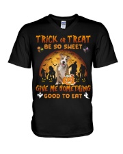 American Staffordshire Terrier-CS3228-Trick Or Treat V-Neck T-Shirt tile