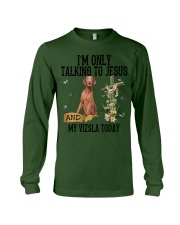 Vizsla-CS2471-Talking To Jesus Long Sleeve Tee tile