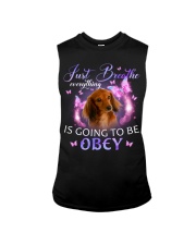 Dachshund-03-CS3533-Just Breathe-V2 Sleeveless Tee tile