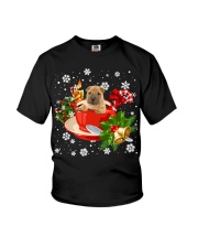 Shar Pei-CS3716-Christmas Dog-V6 Youth T-Shirt tile