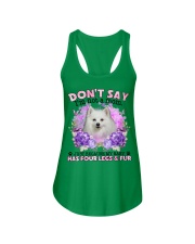 American Eskimo-CS4086-Don't Say-V2 Ladies Flowy Tank tile