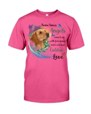 Golden Retriever-CS3497-Angels-V4 Classic T-Shirt tile