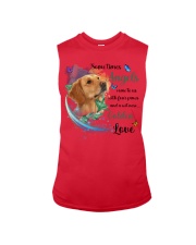 Golden Retriever-CS3497-Angels-V4 Sleeveless Tee tile