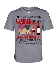 English Mastiff-CS4110-To Need You V-Neck T-Shirt tile