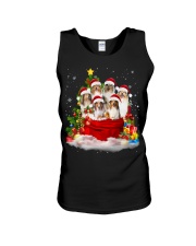 Rough Collie-Christmas-V12 Unisex Tank tile