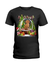 Vizsla-DN2296-Mery Christmas-V6 Ladies T-Shirt tile