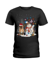 Puggle 2-DN2332-Christmas Dog-V10 Ladies T-Shirt tile