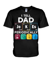 Science-Dad-Jokes V-Neck T-Shirt tile