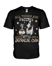 Japanese Chin-CS3241-All Things V-Neck T-Shirt tile