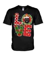 Cockapoo-CS4089-Love Christmas-V3 V-Neck T-Shirt tile