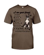 Boston Terrier-CS3644-I Am Your Friend Classic T-Shirt tile