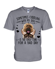 Briard-NT127-For A Bad Day V-Neck T-Shirt tile