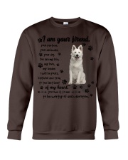 Berger Blanc Suisse-CS3644-I Am Your Friend Crewneck Sweatshirt tile