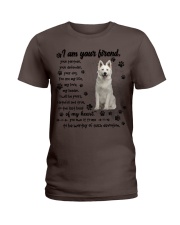 Berger Blanc Suisse-CS3644-I Am Your Friend Ladies T-Shirt tile