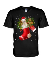 Labrador-CS3658-Mery Christmas-V3 V-Neck T-Shirt tile