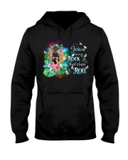 German Pinscher-CS3637-Jesus Is My Rock Hooded Sweatshirt tile