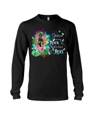 German Pinscher-CS3637-Jesus Is My Rock Long Sleeve Tee tile