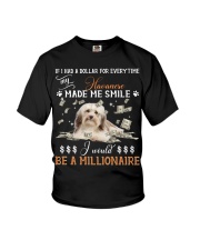 Havanese-CS3957-Made Me Smile-V2 Youth T-Shirt tile