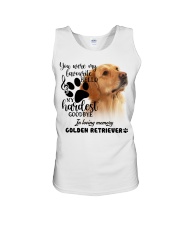 Golden Retriever-CS1389-My Hardest Unisex Tank tile