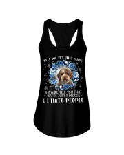Lagotto Romagnolo-CS3828-Tell Me-V2 Ladies Flowy Tank tile
