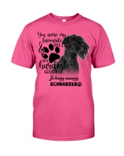 Schnauzer-CS1389-My Hardest Classic T-Shirt tile