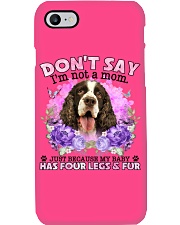 English Springer Spaniel-CS4086-Don't Say-V2 Phone Case tile