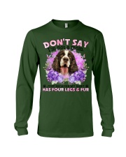 English Springer Spaniel-CS4086-Don't Say-V2 Long Sleeve Tee tile