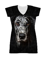 Great Dane-Face and Hair All-over Dress thumbnail