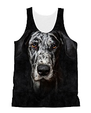 Great Dane-Face and Hair All-over Unisex Tank thumbnail