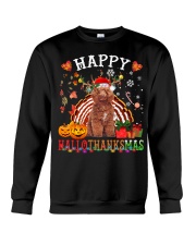 Poodle 3-CS4056-Happy-V2 Crewneck Sweatshirt tile