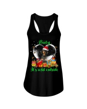 Dachshund 3 1-DN2251-Baby Ladies Flowy Tank tile
