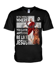 Irish Setter-CS3937-Be Like Jesus V-Neck T-Shirt tile