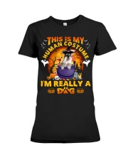 Schnauzer-CS3531-Human Costume Premium Fit Ladies Tee tile