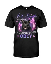 Staffordshire Bull Terrier-02-CS3533-Just Breathe-V2 Classic T-Shirt front