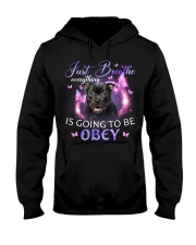 Staffordshire Bull Terrier-02-CS3533-Just Breathe-V2 Hooded Sweatshirt tile